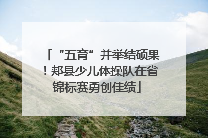 “五育”并举结硕果！郏县少儿体操队在省锦标赛勇创佳绩