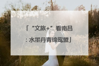 “文旅+”看南昌：水墨丹青缔鸳盟