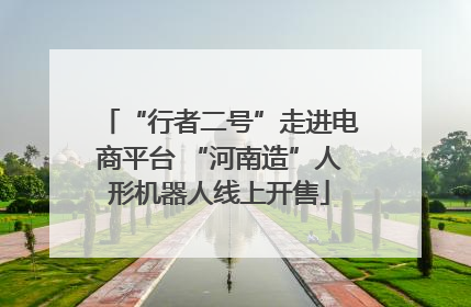 “行者二号”走进电商平台 “河南造”人形机器人线上开售