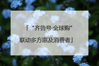 “齐鲁号·全球购”联动多方惠及消费者