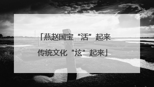 燕赵国宝“活”起来 传统文化“炫”起来