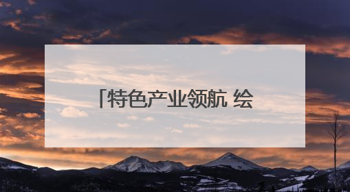 特色产业领航 绘就外贸发展新画卷