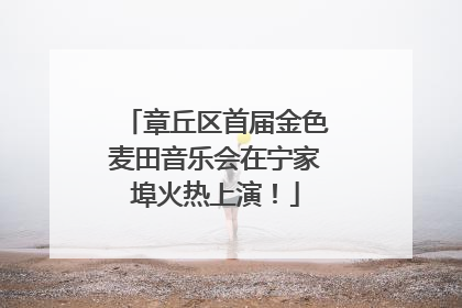 章丘区首届金色麦田音乐会在宁家埠火热上演！