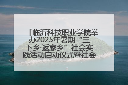 临沂科技职业学院举办2025年暑期“三下乡·返家乡”社会实践活动启动仪式暨社会实践活动供需交流会
