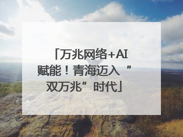 万兆网络+AI赋能！青海迈入“双万兆”时代