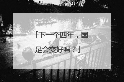 下一个四年，国足会变好吗？