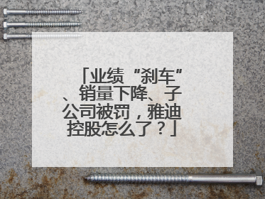业绩“刹车”、销量下降、子公司被罚，雅迪控股怎么了？