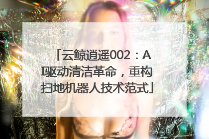 云鲸逍遥002：AI驱动清洁革命，重构扫地机器人技术范式