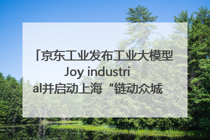 京东工业发布工业大模型Joy industrial并启动上海“链动众城 万亿降本”计划
