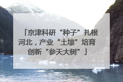 京津科研“种子”扎根河北，产业“土壤”培育创新“参天大树”