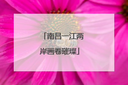南昌一江两岸画卷璀璨