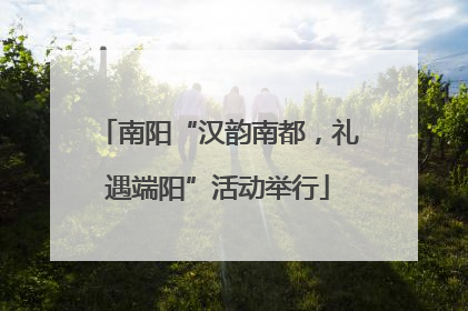 南阳“汉韵南都，礼遇端阳”活动举行