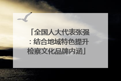 全国人大代表张强：结合地域特色提升检察文化品牌内涵