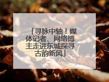 寻脉中轴！媒体记者、网络博主走进东城探寻古韵新风
