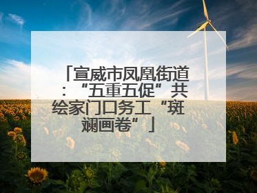 宣威市凤凰街道：“五重五促”共绘家门口务工“斑斓画卷”