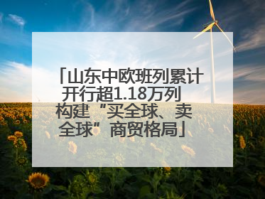 山东中欧班列累计开行超1.18万列 构建“买全球、卖全球”商贸格局