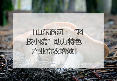 山东商河：“科技小院”助力特色产业富农增效