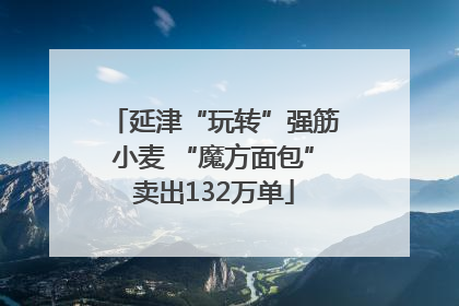 延津“玩转”强筋小麦 “魔方面包”卖出132万单