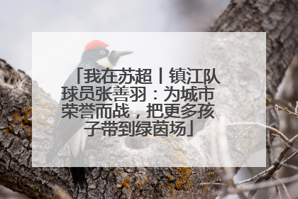 我在苏超丨镇江队球员张善羽：为城市荣誉而战，把更多孩子带到绿茵场