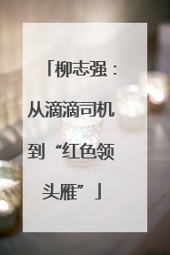 柳志强：从滴滴司机到“红色领头雁”