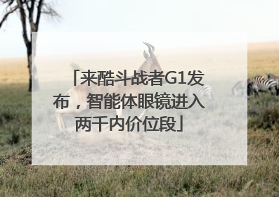 来酷斗战者G1发布，智能体眼镜进入两千内价位段