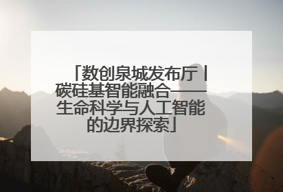 数创泉城发布厅丨碳硅基智能融合——生命科学与人工智能的边界探索