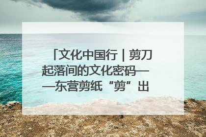 文化中国行｜剪刀起落间的文化密码——东营剪纸“剪”出非遗传承与现代生活的融合之道