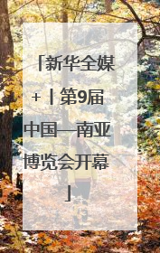 新华全媒+丨第9届中国—南亚博览会开幕