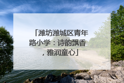 潍坊潍城区青年路小学：诗韵飘香，雅润童心