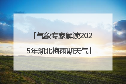 气象专家解读2025年湖北梅雨期天气