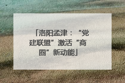 洛阳孟津：“党建联盟”激活“商圈”新动能
