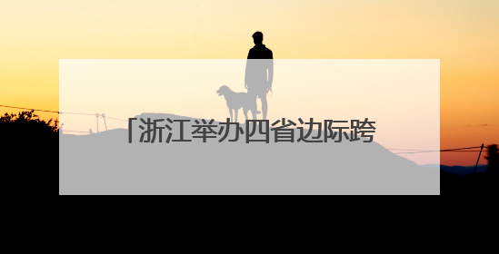 浙江举办四省边际跨境电商资源对接活动