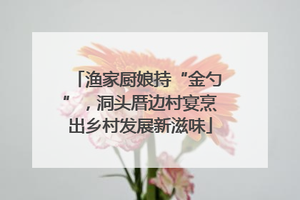 渔家厨娘持“金勺”，洞头厝边村宴烹出乡村发展新滋味