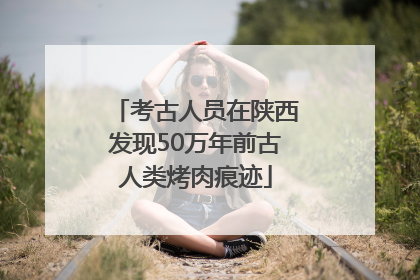 考古人员在陕西发现50万年前古人类烤肉痕迹
