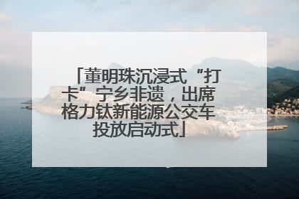 董明珠沉浸式“打卡”宁乡非遗，出席格力钛新能源公交车投放启动式
