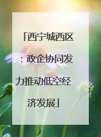 西宁城西区：政企协同发力推动低空经济发展