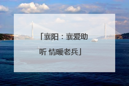 襄阳：襄爱助听 情暖老兵