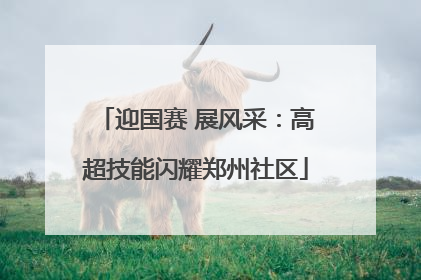 迎国赛 展风采：高超技能闪耀郑州社区