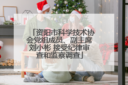 资阳市科学技术协会党组成员、副主席刘小彬 接受纪律审查和监察调查