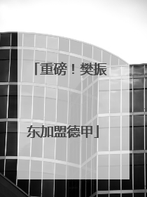 重磅！樊振东加盟德甲