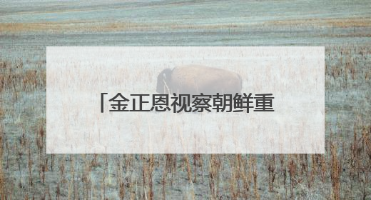 金正恩视察朝鲜重要军工企业，指示“要大量生产新型威力强大的炮弹”