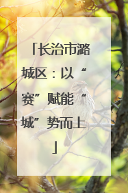 长治市潞城区：以“赛”赋能“城”势而上