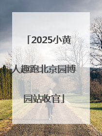 2025小黄人趣跑北京园博园站收官